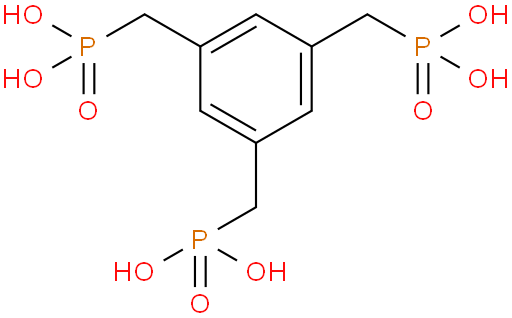 benzene-1,3,5- triyltris(methylene))triphosphonic acid