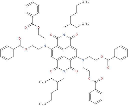 ((2,7-双(2-乙基己基)-1,3,6,8四氧代1,2,3,6,7,8-六氢苯并[LMN][3,8]菲咯啉-4,9-二基)二(氮烷三基))四(乙烷-2,1-二基)四苯甲酸