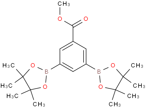 methyl 3,5-bis(4,4,5,5-tetramethyl-1,3,2-dioxaborolan-2-yl)benzoate