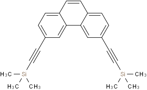 3,6-bis((trimethylsilyl)ethynyl)phenanthrene