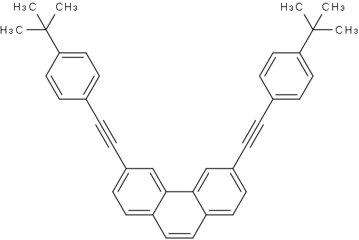 3,6-bis((4-(tert-butyl)phenyl)ethynyl)phenanthrene