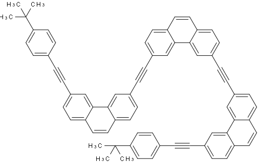 3,6-bis((6-((4-(tert-butyl)phenyl)ethynyl)phenanthren-3-yl)ethynyl)phenanthrene