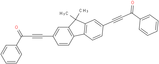 3,3'-(9,9-dimethyl-9H-fluorene-2,7-diyl)bis(1-phenylprop-2-yn-1-one)