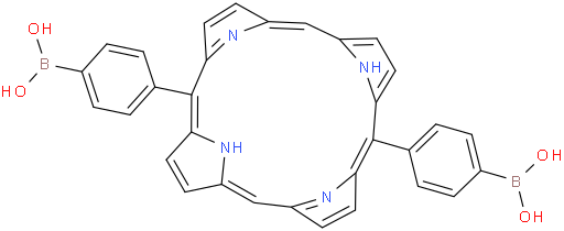 Boronic acid, (21H,23H-porphine-5,15-diyldi-4,1-phenylene)bis- (9CI)