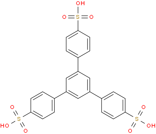 5'-(4-sulfophenyl)-[1,1':3',1''-terphenyl]-4,4''-disulfonic acid