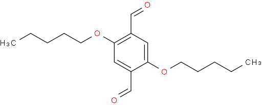 2,5-二戊氧基-1,4-对苯二甲醛