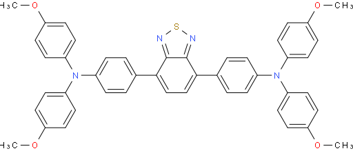4,4'-(benzo[c][1,2,5]thiadiazole-4,7-diyl)bis(N,N-bis(4-methoxyphenyl)aniline)