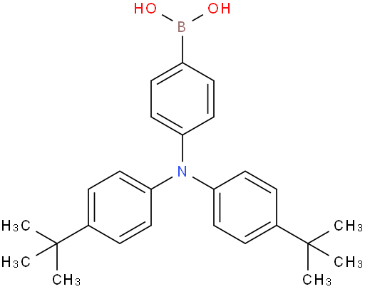(4-(双(4-(叔丁基)苯基)氨基)苯基)硼酸