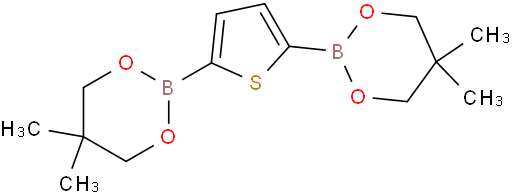 2,5-bis(5,5-dimethyl-1,3,2-dioxaborinan-2-yl)thiophene