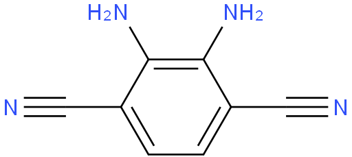 1,4-Benzenedicarbonitrile, 2,3-diamino-