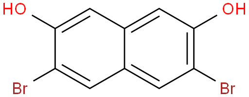 3,6-二溴萘-2,7-二醇