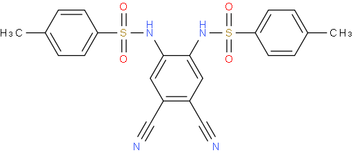 N,N'-(4,5-dicyano-1,2-phenylene)bis(4-methylbenzenesulfonamide)