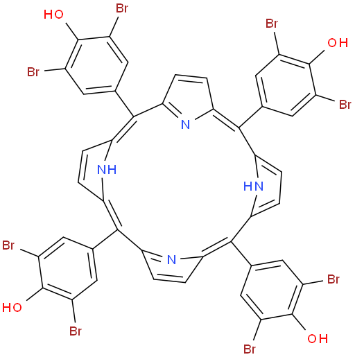 Phenol, 4,4',4'',4'''-(21H,23H-porphine-5,10,15,20-tetrayl)tetrakis[2,6-dibromo-